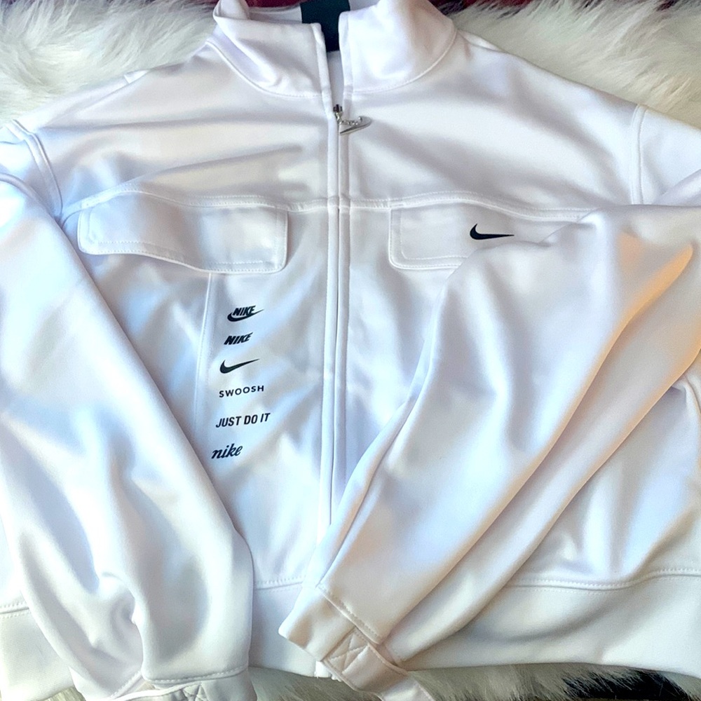 White Nike jacket